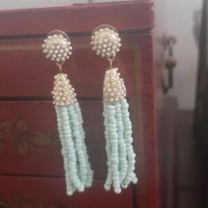 Sugarfix Beaded Tassel Earrings